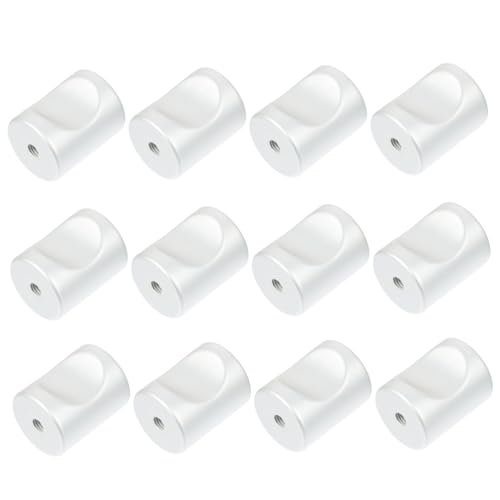 HAMPPLIES 12 Stück Teiliges Aluminiumlegierung Möbelknöpfe Single Hole Schrankgriff Ersatz Türgriff für Kommoden Schlichtes Design Langlebig Einfache Montage Passend für Möbel und Schränke HAMPPLIES 12 Stück Teiliges Aluminiumlegierung Möbelknöpfe Single Hole Schrankgriff Ersatz Türgriff für Kommoden Schlichtes Design Langlebig Einfache Montage Passend für Möbel und Schränke von HAMPPLIES