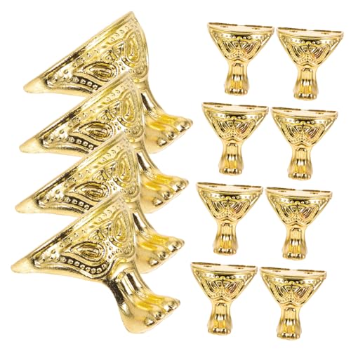 HAMPPLIES 12 Stück Teiliges Antike Schmuckbox Beine aus Hochwertiger Zinklegierung Dekorative Möbelbeine für Holzboxen Robuste Eckenschutz Füße Vintage Design für Kisten und HAMPPLIES 12 Stück Teiliges Antike Schmuckbox Beine aus Hochwertiger Zinklegierung Dekorative Möbelbeine für Holzboxen Robuste Eckenschutz Füße Vintage Design für Kisten und von HAMPPLIES