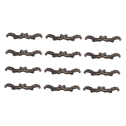 HAMPPLIES 12 Stück Teiliges Antike Zinklegierung Türgriffe Schubladengriffe Langlebig Robust Glatte Oberfläche Einfache Montage für Schrank Kommode Möbel Vintage Stil HAMPPLIES 12 Stück Teiliges Antike Zinklegierung Türgriffe Schubladengriffe Langlebig Robust Glatte Oberfläche Einfache Montage für Schrank Kommode Möbel Vintage Stil von HAMPPLIES