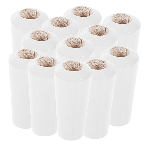 HAMPPLIES 12 Stück Teiliges Set Holz Kordelknöpfe für Fensterjalousien Dekorative Quasten für Vorhänge Geeignet für Innen und Außenanwendungen Praktische Zubehörteile für Jalousien und von HAMPPLIES