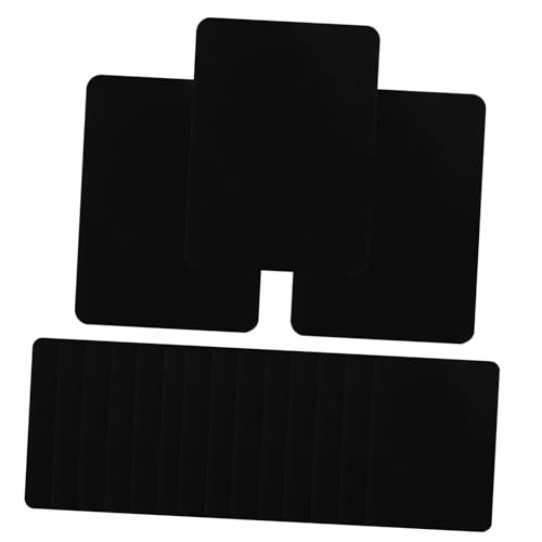 HAMPPLIES 12 Stück Teiliges Wiederverwendbare Waschbare rutschfeste Teppichfixier Pads für Teppiche und Unsichtbare Antirutsch Aufkleber für Flur Küche Bad Schwarz HAMPPLIES 12 Stück Teiliges Wiederverwendbare Waschbare rutschfeste Teppichfixier Pads für Teppiche und Unsichtbare Antirutsch Aufkleber für Flur Küche Bad Schwarz von HAMPPLIES
