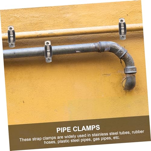 HAMPPLIES 15 Stück Teiliges Edelstahl U förmige Kabelschellen mit Gummieinlage Rutschfeste Metallklemmen für Rohre Schläuche Kabelbefestigung Vielseitig Einsetzbar für Werkstatt Boot HAMPPLIES 15 Stück Teiliges Edelstahl U förmige Kabelschellen mit Gummieinlage Rutschfeste Metallklemmen für Rohre Schläuche Kabelbefestigung Vielseitig Einsetzbar für Werkstatt Boot von HAMPPLIES