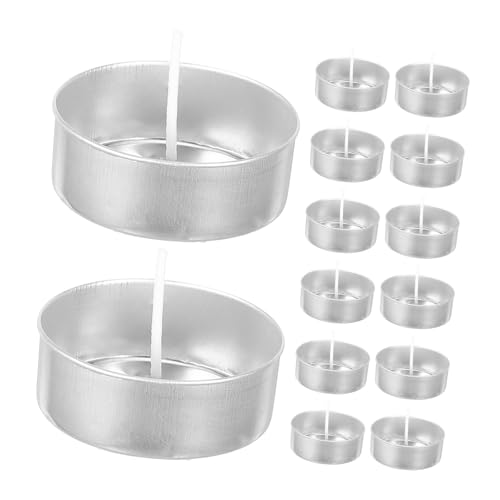 HAMPPLIES 150 Sätze Teiliges Aluminium teelicht Kerzengießset mit Dochten Runde Leere Teelichtbehälter für DIY Kerzenherstellung Leichtes Langlebiges für Hochzeiten Weihnachts HAMPPLIES 150 Sätze Teiliges Aluminium teelicht Kerzengießset mit Dochten Runde Leere Teelichtbehälter für DIY Kerzenherstellung Leichtes Langlebiges für Hochzeiten Weihnachts von HAMPPLIES