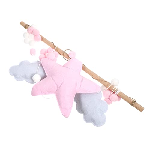 HAMPPLIES 1Stück Hängendes Wolken und Sternenornament Farbenfrohe Wandkunst für Warme für Babyzimmer und Partys HAMPPLIES 1Stück Hängendes Wolken und Sternenornament Farbenfrohe Wandkunst für Warme für Babyzimmer und Partys von HAMPPLIES