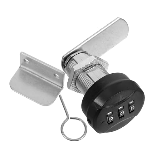 HAMPPLIES 2 Sätze Kombinationstürschlösser für Schränke aus Zinklegierung Mechanisches Zahlenschloss mit Einstellbarem Code ohne Batterie für Akten Briefkastenschubladen Hohe HAMPPLIES 2 Sätze Kombinationstürschlösser für Schränke aus Zinklegierung Mechanisches Zahlenschloss mit Einstellbarem Code ohne Batterie für Akten Briefkastenschubladen Hohe von HAMPPLIES