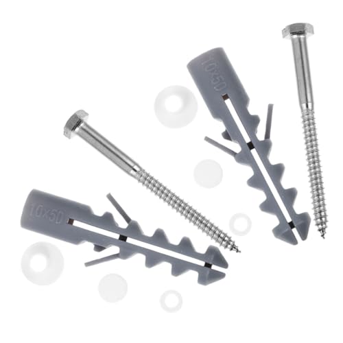 HAMPPLIES 2 Sätze Robustes Schraubenset Toilettensitz Montagebolzen Befestigung für Wc Sitz Stabil und Verdecktes Design für Badezimmer Dekoration HAMPPLIES 2 Sätze Robustes Schraubenset Toilettensitz Montagebolzen Befestigung für Wc Sitz Stabil und Verdecktes Design für Badezimmer Dekoration von HAMPPLIES