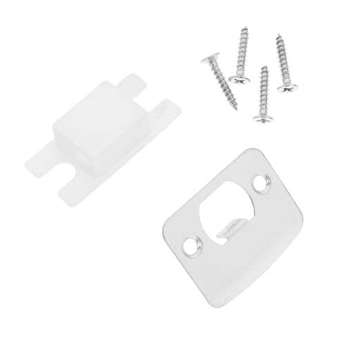 HAMPPLIES 2 Sätze Türschlossverstärkung Metall Führungsplatten für Holztüren mit Schraubkit Rostfrei Passend für Deadbolt Installation Sichere Verriegelung Einfache Montage HAMPPLIES 2 Sätze Türschlossverstärkung Metall Führungsplatten für Holztüren mit Schraubkit Rostfrei Passend für Deadbolt Installation Sichere Verriegelung Einfache Montage von HAMPPLIES
