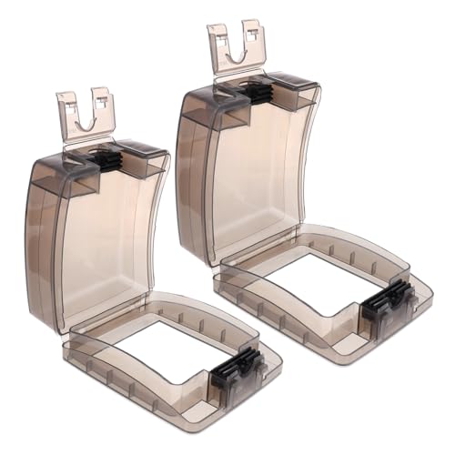 HAMPPLIES 2 Sätze Wasserdichte Steckdosenschutz Abdeckung aus Robustem PC Material und Spritzwassergeschützt Passend für Außenbereiche Wie Garten Balkon Küche und Garage Einfache Montage HAMPPLIES 2 Sätze Wasserdichte Steckdosenschutz Abdeckung aus Robustem PC Material und Spritzwassergeschützt Passend für Außenbereiche Wie Garten Balkon Küche und Garage Einfache Montage von HAMPPLIES