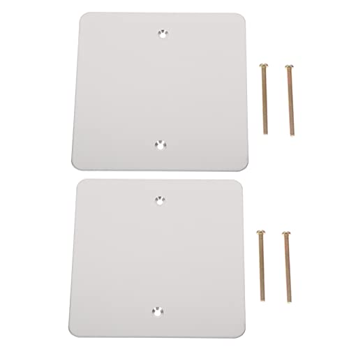 HAMPPLIES 2 Stück Abdeckplatte für Steckdosen Hochtemperaturbeständig Praktische Wandabdeckung für Elektrische Anwendungen Installieren HAMPPLIES 2 Stück Abdeckplatte für Steckdosen Hochtemperaturbeständig Praktische Wandabdeckung für Elektrische Anwendungen Installieren von HAMPPLIES