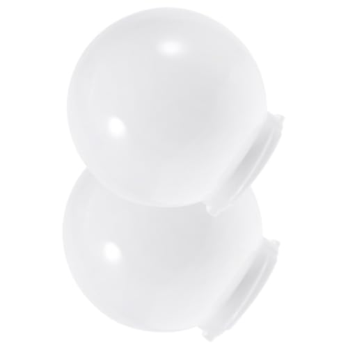 HAMPPLIES 2 Stück Acryl Kugel Lampenschirm Ersatz Ømm Fassung Weiß Wandleuchte Außen Lampe Abdeckung Langlebig Einfach zu Montieren für Außenbereich und Terrasse HAMPPLIES 2 Stück Acryl Kugel Lampenschirm Ersatz Ømm Fassung Weiß Wandleuchte Außen Lampe Abdeckung Langlebig Einfach zu Montieren für Außenbereich und Terrasse von HAMPPLIES