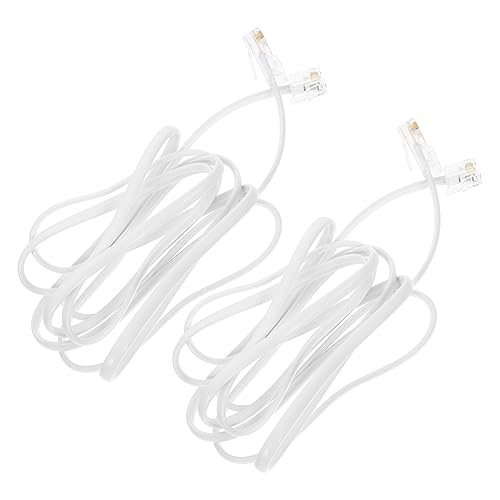 HAMPPLIES 2 Stück Adapter Telefonleitung Verlängerungskabel zu für Büro Zuhause und Kommerzielle Anwendungen HAMPPLIES 2 Stück Adapter Telefonleitung Verlängerungskabel zu für Büro Zuhause und Kommerzielle Anwendungen von HAMPPLIES