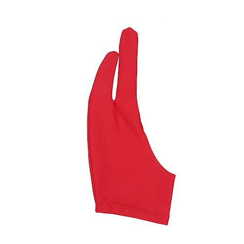 HAMPPLIES 2 Stück Anti-Fouling-Zeichnen von Handschuhen Künstlerhandschuh mit zwei Fingern Künstlerhandschuhe gebogene Handschuhe mit zwei Fingern Handschuhe skizzieren rot HAMPPLIES 2 Stück Anti-Fouling-Zeichnen von Handschuhen Künstlerhandschuh mit zwei Fingern Künstlerhandschuhe gebogene Handschuhe mit zwei Fingern Handschuhe skizzieren rot von HAMPPLIES