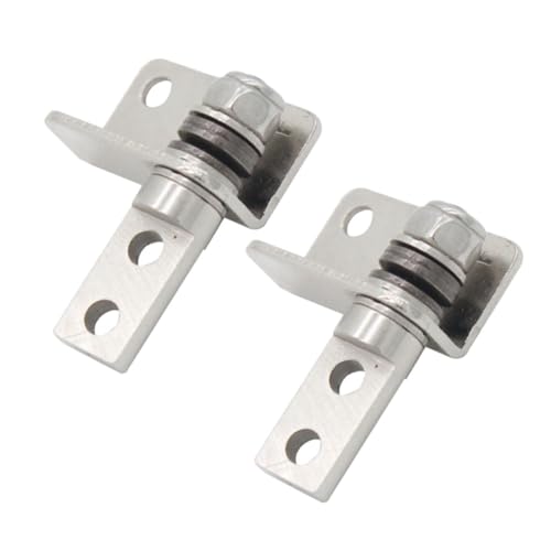 HAMPPLIES 2 Stück Drehbares Display Scharnier mit Freistopp Funktion Praktisches Tür Drehgelenk für Möbel Geeignet für Klappstützen Schreibtischklappen Vielseitiges Türscharnier für Zuhause von HAMPPLIES