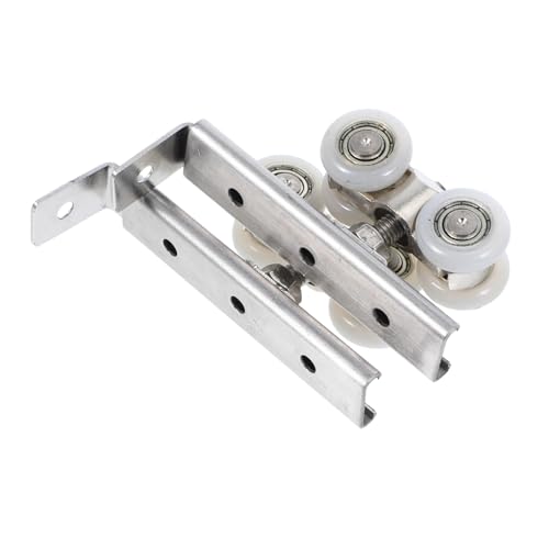 HAMPPLIES 2 Stück Edelstahl Schiebetürrollen mit Robustem Metalllager Kompakte Türpulley für Schrank Schiebetüren Platzsparend Einfache Montage Geeignet für Enge Räume und Moderne HAMPPLIES 2 Stück Edelstahl Schiebetürrollen mit Robustem Metalllager Kompakte Türpulley für Schrank Schiebetüren Platzsparend Einfache Montage Geeignet für Enge Räume und Moderne von HAMPPLIES