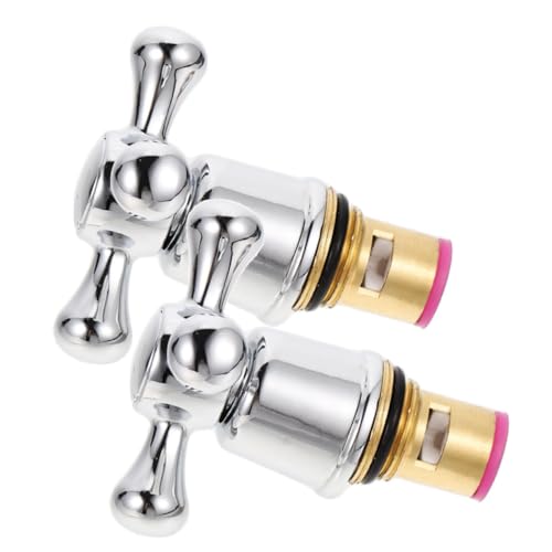 HAMPPLIES 2 Stück Ersatz Teilig Kreuzgriff Wasserhahn Kalt Heiß Retro Stil Knaufgriff Langlebig Rostbeständig für Waschbecken und Spüle Einfache Montage Zufällige Farbe Zufällige Farbe HAMPPLIES 2 Stück Ersatz Teilig Kreuzgriff Wasserhahn Kalt Heiß Retro Stil Knaufgriff Langlebig Rostbeständig für Waschbecken und Spüle Einfache Montage Zufällige Farbe Zufällige Farbe von HAMPPLIES