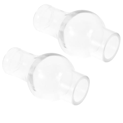 HAMPPLIES 2 Stück Glas Lampenschirm Ersatzglas für Retro Öl Lampe Hitzebeständig Winddicht Vintage Petroleumlampe Lampenabdeckung Dekoratives Zubehör für Haushalt und Beleuchtung von HAMPPLIES