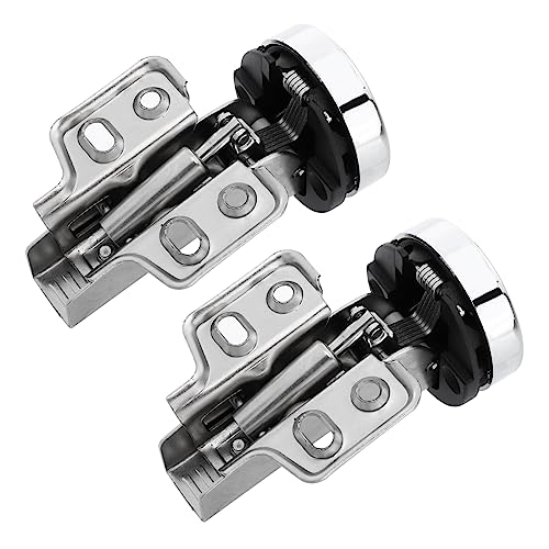 HAMPPLIES 2 Stück Hydraulisches Glasscharnier Verdecktes Türscharnier mit Dämpfer Verstellbar Rostfrei Hohe Tragfähigkeit für Weinschränke und Glastüren Öffnen Robustes Design HAMPPLIES 2 Stück Hydraulisches Glasscharnier Verdecktes Türscharnier mit Dämpfer Verstellbar Rostfrei Hohe Tragfähigkeit für Weinschränke und Glastüren Öffnen Robustes Design von HAMPPLIES