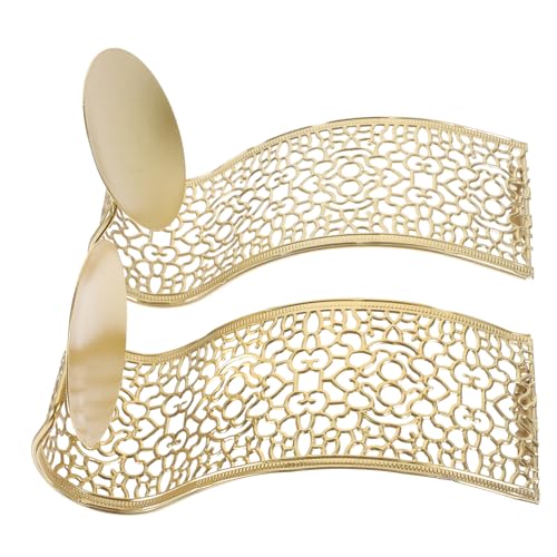 HAMPPLIES 2 Stück Kerzenhalter zum Aufhängen an der Wand Votive montiert hängend Hochzeit Votivkerze wandverkleidung Wand polsterung Wandleuchter für Party Kerzenleuchter Eisen Golden von HAMPPLIES