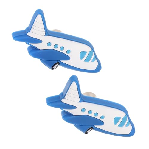 HAMPPLIES 2 Stück Kunststoff Möbelgriffe Flugzeugform Weiche Kunststoffgriffe Schubladengriffe Kinderzimmer Schrankgriffe Ergonomisch Rutschfest für Schlafzimmer HAMPPLIES 2 Stück Kunststoff Möbelgriffe Flugzeugform Weiche Kunststoffgriffe Schubladengriffe Kinderzimmer Schrankgriffe Ergonomisch Rutschfest für Schlafzimmer von HAMPPLIES