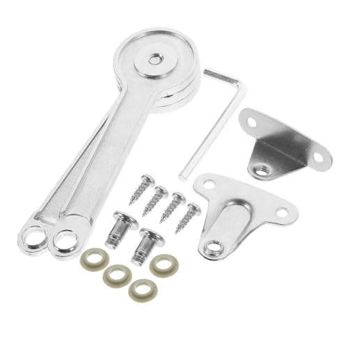 HAMPPLIES 2 Stück Möbel Flügeltürstütze Gasdruckfeder Lift Up Scharnier mit Starker Tragkraft für Küchenschrank Kleiderschrank Schranktür Langlebige Hebehilfe HAMPPLIES 2 Stück Möbel Flügeltürstütze Gasdruckfeder Lift Up Scharnier mit Starker Tragkraft für Küchenschrank Kleiderschrank Schranktür Langlebige Hebehilfe von HAMPPLIES