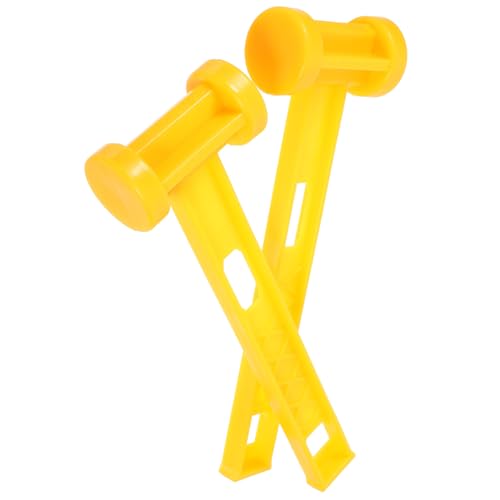 HAMPPLIES 2 Stück PE Kunststoff Zelt hammer Gelb Leichter Zeltnagel hammer mit Schwingungsdämpfendem Griff Vielseitig für Holzarbeiten Reparaturen Zeltheringe und Camping Geeignet HAMPPLIES 2 Stück PE Kunststoff Zelt hammer Gelb Leichter Zeltnagel hammer mit Schwingungsdämpfendem Griff Vielseitig für Holzarbeiten Reparaturen Zeltheringe und Camping Geeignet von HAMPPLIES