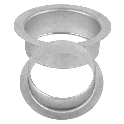HAMPPLIES 2 Stück Robuster Aluminium Dachrinnen Auslass Adapter Witterungsbeständig Langlebig und Verschleißfest Effiziente Regenwasserversorgung für Fallrohr und Rinnensystem Schutz vor von HAMPPLIES
