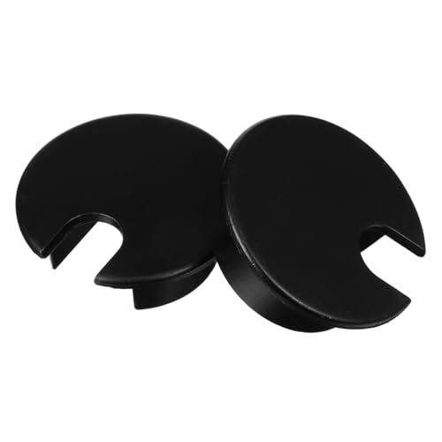 HAMPPLIES 2 Stück Runde Kabeldurchführung aus Schwarz für Schreibtisch mit Einfachem Stecksystem zur Eleganten Kabelführung und Ordentlichem Desktop Kabelmanagement HAMPPLIES 2 Stück Runde Kabeldurchführung aus Schwarz für Schreibtisch mit Einfachem Stecksystem zur Eleganten Kabelführung und Ordentlichem Desktop Kabelmanagement von HAMPPLIES