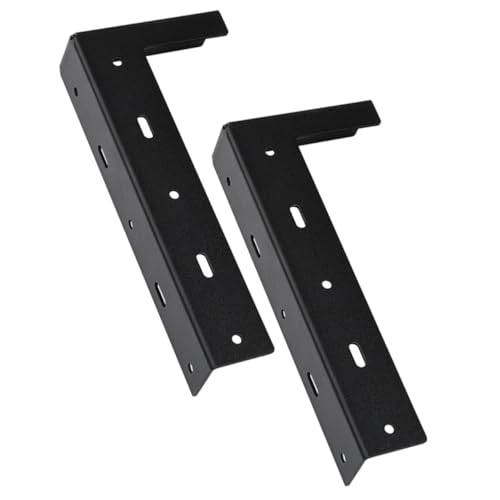 HAMPPLIES 2 Stück Schwerlast Wandhalterung Hängender Edelstahl Winkelträger für Küchen und Wandregale Platzsparende Montage Vielseitig für Schreibtisch Ecke Schwarz Stabil und Modern HAMPPLIES 2 Stück Schwerlast Wandhalterung Hängender Edelstahl Winkelträger für Küchen und Wandregale Platzsparende Montage Vielseitig für Schreibtisch Ecke Schwarz Stabil und Modern von HAMPPLIES