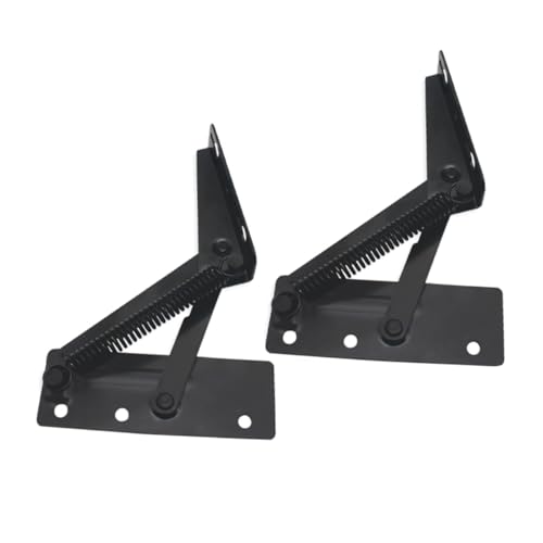 HAMPPLIES 2 Stück Teiliges Dreieck federscharnier aus Stahl für Sofa und Aufbewahrungsbox Stabile Konstruktion Langlebig Vielseitig Einsetzbar für Möbel und Kopfstützen von HAMPPLIES