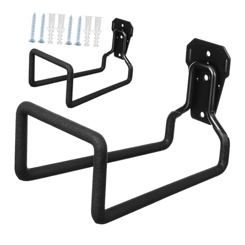 HAMPPLIES 2 Stück Teiliges Robuste Metallhaken für Garage Wandmontage Schwere Lastaufnahme Vielseitig für Werkzeuge Schläuche Leitern Platzsparend und Belastbar für Außenbereich und HAMPPLIES 2 Stück Teiliges Robuste Metallhaken für Garage Wandmontage Schwere Lastaufnahme Vielseitig für Werkzeuge Schläuche Leitern Platzsparend und Belastbar für Außenbereich und von HAMPPLIES