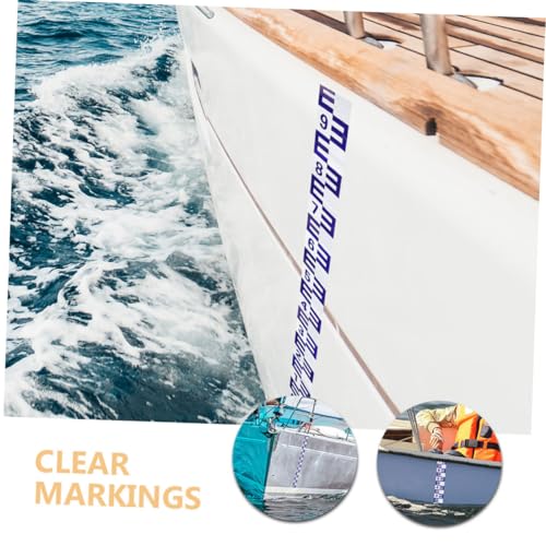 HAMPPLIES 2 Stück Teiliges Selbstklebendes Wasserstandsanzeiger Reflektierende Wasserpegelskala Klare Ablesbare Markierungen Leichtes Kompaktes Design für Präzise Wassertiefenmessung an HAMPPLIES 2 Stück Teiliges Selbstklebendes Wasserstandsanzeiger Reflektierende Wasserpegelskala Klare Ablesbare Markierungen Leichtes Kompaktes Design für Präzise Wassertiefenmessung an von HAMPPLIES