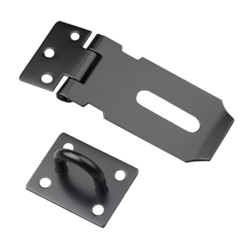 HAMPPLIES 2 Stück Teiliges Türsicherungs Edelstahl Verstärkte Schlossriegelschnalle Rostfrei Sicherer Verschluss für Türen Schränke Tore mit Glatter Oberfläche Einfache Montage Langlebig HAMPPLIES 2 Stück Teiliges Türsicherungs Edelstahl Verstärkte Schlossriegelschnalle Rostfrei Sicherer Verschluss für Türen Schränke Tore mit Glatter Oberfläche Einfache Montage Langlebig von HAMPPLIES