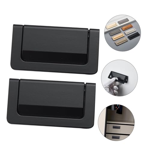 HAMPPLIES 2 Stück Teiliges Unsichtbare Möbelgriffe aus Langlebiger Zinklegierung Praktischer und Moderner Eingelassener Schrankgriff für Kleiderschränke und Küchenschränke Einfache Montage HAMPPLIES 2 Stück Teiliges Unsichtbare Möbelgriffe aus Langlebiger Zinklegierung Praktischer und Moderner Eingelassener Schrankgriff für Kleiderschränke und Küchenschränke Einfache Montage von HAMPPLIES