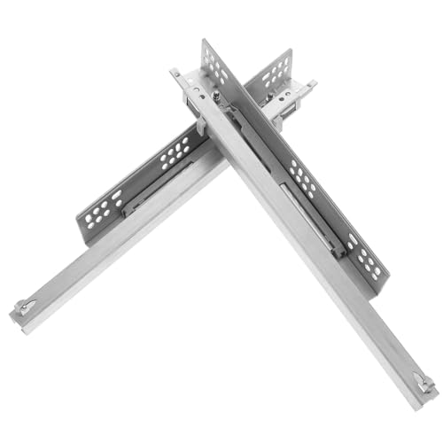 HAMPPLIES 2 Stück Teiliges Vollauszug Schubladenschienen aus Kaltgewalztem Stahl mit Soft Close Dämpfung Rostfrei Schwere Geräuscharm Langlebig für Möbel und Geeignet HAMPPLIES 2 Stück Teiliges Vollauszug Schubladenschienen aus Kaltgewalztem Stahl mit Soft Close Dämpfung Rostfrei Schwere Geräuscharm Langlebig für Möbel und Geeignet von HAMPPLIES