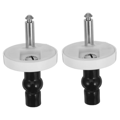 HAMPPLIES 2 Stück Toilettensitz Ersatzteile Wc Sitz Befestigung Schrauben mit Gummi Langlebige Toilette Scharniere Ersatz für Toilettendeckel Einfache Montage Standardgröße HAMPPLIES 2 Stück Toilettensitz Ersatzteile Wc Sitz Befestigung Schrauben mit Gummi Langlebige Toilette Scharniere Ersatz für Toilettendeckel Einfache Montage Standardgröße von HAMPPLIES