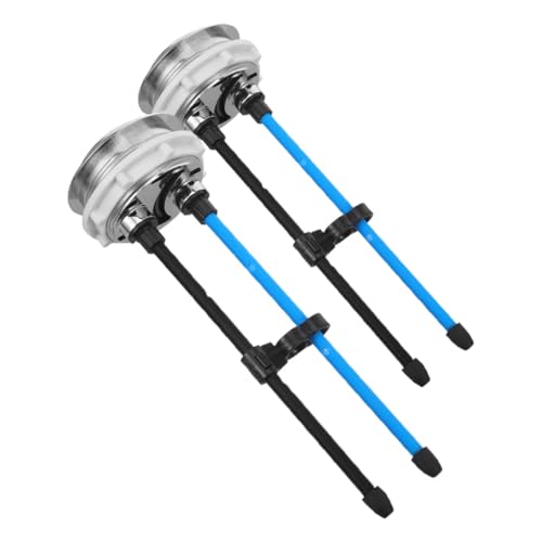 HAMPPLIES 2 Stück Toilettenspülknopf Doppelspülung Ersatz mit Verstellbarem Gewinde Erweiterter Gewindebolzen Einfache Montage Kompatibel mit Verschiedenen Spülkästen Robustes Material HAMPPLIES 2 Stück Toilettenspülknopf Doppelspülung Ersatz mit Verstellbarem Gewinde Erweiterter Gewindebolzen Einfache Montage Kompatibel mit Verschiedenen Spülkästen Robustes Material von HAMPPLIES