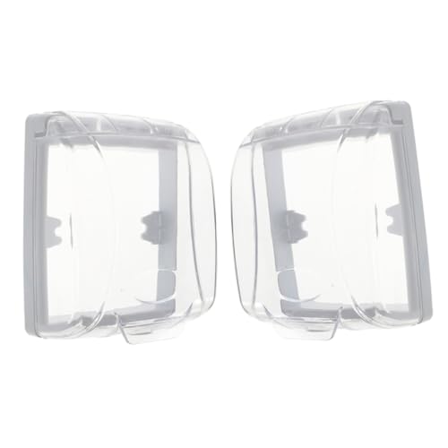 HAMPPLIES 2 Stück Transparente Wasserdichte Türklingel Schutzabdeckung aus Robustem Kunststoff Regensichere Außenabdeckung für Türgong und Zutrittskontrollgerät Einfacher Schutz vor Regen HAMPPLIES 2 Stück Transparente Wasserdichte Türklingel Schutzabdeckung aus Robustem Kunststoff Regensichere Außenabdeckung für Türgong und Zutrittskontrollgerät Einfacher Schutz vor Regen von HAMPPLIES