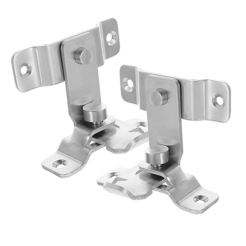 HAMPPLIES 2 Stück Türverschluss für Badezimmer Robuster und Langlebiger Türriegel für Schiebetüren Einfache Installation Rostfrei und HAMPPLIES 2 Stück Türverschluss für Badezimmer Robuster und Langlebiger Türriegel für Schiebetüren Einfache Installation Rostfrei und von HAMPPLIES