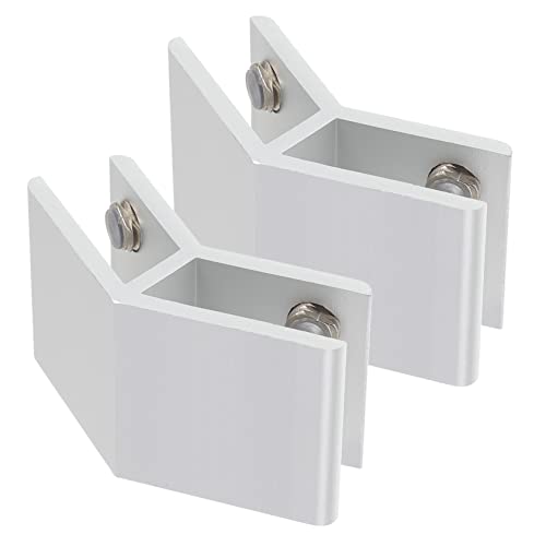 HAMPPLIES 2 Stück Verstellbare Klemme für Möbelunterstützung Halterung für Geländer und Glasregale Langlebig und Rutschfest HAMPPLIES 2 Stück Verstellbare Klemme für Möbelunterstützung Halterung für Geländer und Glasregale Langlebig und Rutschfest von HAMPPLIES