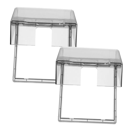 HAMPPLIES 2 Stück Wasserdichte Steckdosenabdeckung Spritzwassergeschützt Selbstklebend Schutz für Badezimmer Haushalt Tiefgrau HAMPPLIES 2 Stück Wasserdichte Steckdosenabdeckung Spritzwassergeschützt Selbstklebend Schutz für Badezimmer Haushalt Tiefgrau von HAMPPLIES