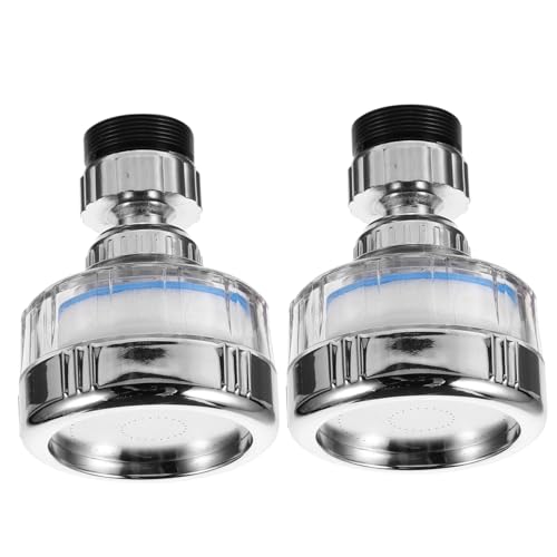 HAMPPLIES 2 Stück Wasserhahn Wasserfilter für Küche und Bad Drehbarer Luftsprudler mit Sprühfunktion Kalkschutz und Wassersparfunktion Kompatibel mit Spültisch und Waschtischarmaturen HAMPPLIES 2 Stück Wasserhahn Wasserfilter für Küche und Bad Drehbarer Luftsprudler mit Sprühfunktion Kalkschutz und Wassersparfunktion Kompatibel mit Spültisch und Waschtischarmaturen von HAMPPLIES