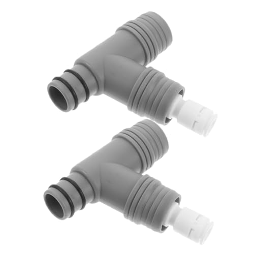 HAMPPLIES 2 Stück Y Förmiger Abflussadapter Teilig Robust Schnelles Werkzeug für Spülbecken Anschluss für Edelstahlbecken und Geschirrspüleranschluss HAMPPLIES 2 Stück Y Förmiger Abflussadapter Teilig Robust Schnelles Werkzeug für Spülbecken Anschluss für Edelstahlbecken und Geschirrspüleranschluss von HAMPPLIES