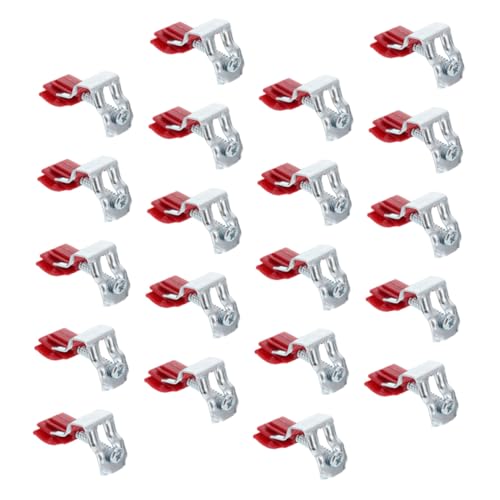 HAMPPLIES 20 Stück Langlebige Montageclips für Küchen Badspülen Bogenförmige Spülbeckenbefestigung Einfache Installation Verschleißfest Einsetzbar von HAMPPLIES