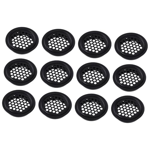 HAMPPLIES 20 Stück Teiliges Edelstahl Lüftungsgitter Rund Flache Ventilationsabdeckungen für Wärmeabfuhr Korrosionsbeständig mit Staub Windschutz Geeignet für Schränke Küchen Garagen und HAMPPLIES 20 Stück Teiliges Edelstahl Lüftungsgitter Rund Flache Ventilationsabdeckungen für Wärmeabfuhr Korrosionsbeständig mit Staub Windschutz Geeignet für Schränke Küchen Garagen und von HAMPPLIES