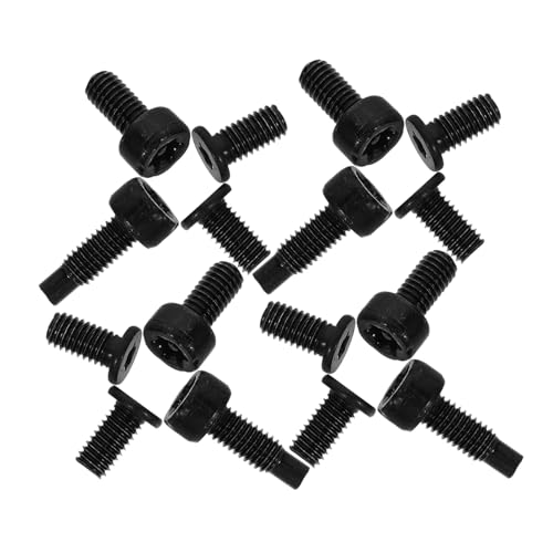 HAMPPLIES 20 Stück Teiliges Metall Türgong Schrauben Sicherheits Schrauben mit Blütenförmigem zur Diebstahlsicherung Langlebig und Robust für Smarte Türklingel Ersatz und Installation von HAMPPLIES