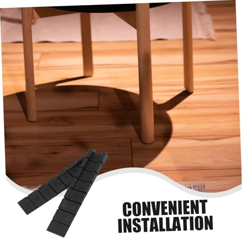 HAMPPLIES 20 Stück Teiliges Möbelkeile Flexiblem Kunststoff Ausgleichende Leveler distanzstücke für Unebene Böden Vielseitig Einsetzbar für Tische Stühle Schränke Stabilisierend und von HAMPPLIES