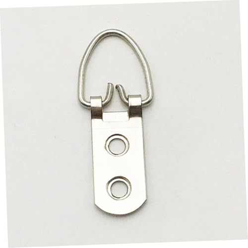 HAMPPLIES 20 Stück Teiliges Schwerlast D ring Metallhaken mit Schrauben Robuste Wandhaken für Schwere Bilderrahmen Spiegel Kunstwerke Einfache Montage Langlebig und Vielseitig für Zuhause HAMPPLIES 20 Stück Teiliges Schwerlast D ring Metallhaken mit Schrauben Robuste Wandhaken für Schwere Bilderrahmen Spiegel Kunstwerke Einfache Montage Langlebig und Vielseitig für Zuhause von HAMPPLIES