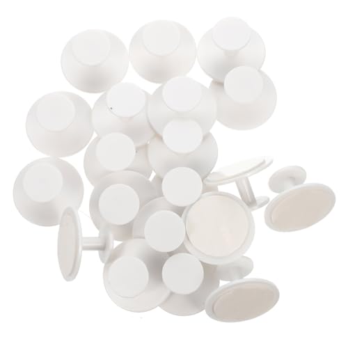 HAMPPLIES 20 Stück Teiliges Selbstklebendes Griff aus Robustem Kunststoff Vielseitig als Schrank und Fenstergriff Verwendbar ohne Bohren Einfach zu Montieren für Haushalt und Möbel HAMPPLIES 20 Stück Teiliges Selbstklebendes Griff aus Robustem Kunststoff Vielseitig als Schrank und Fenstergriff Verwendbar ohne Bohren Einfach zu Montieren für Haushalt und Möbel von HAMPPLIES