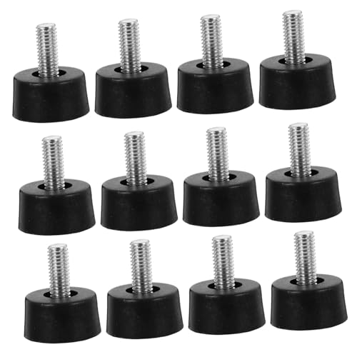 HAMPPLIES 20 Stück Teiliges Verstellbare Möbel fußpads aus Robustem Kunststoff mit Schraubgewinde Höhenverstellbare Nivellierfüße für Tisch Schrankecken Stabile Möbelbeine Nivellierer HAMPPLIES 20 Stück Teiliges Verstellbare Möbel fußpads aus Robustem Kunststoff mit Schraubgewinde Höhenverstellbare Nivellierfüße für Tisch Schrankecken Stabile Möbelbeine Nivellierer von HAMPPLIES