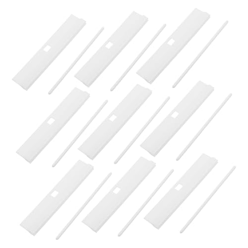HAMPPLIES 20 Stück Vertikale Jalousien Lamellen Ersatzteile PVC Hänger für Fensterreparatur Einfache Installation Vielseitiges Praktische Lösung Kompatibel mit Verschiedenen Jalousien von HAMPPLIES